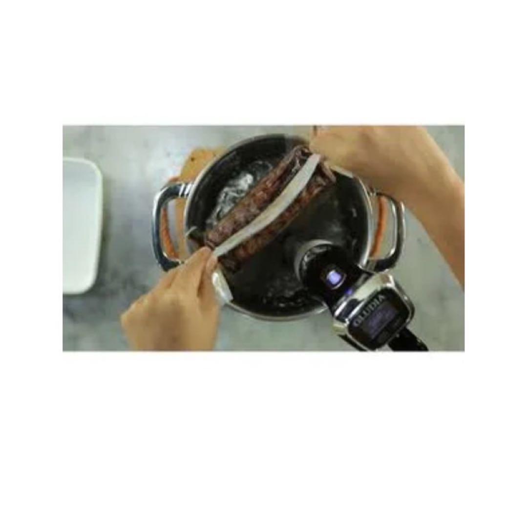 ★【未開封】GLUDIA 低温調理器 GLU-INM01 ブラック