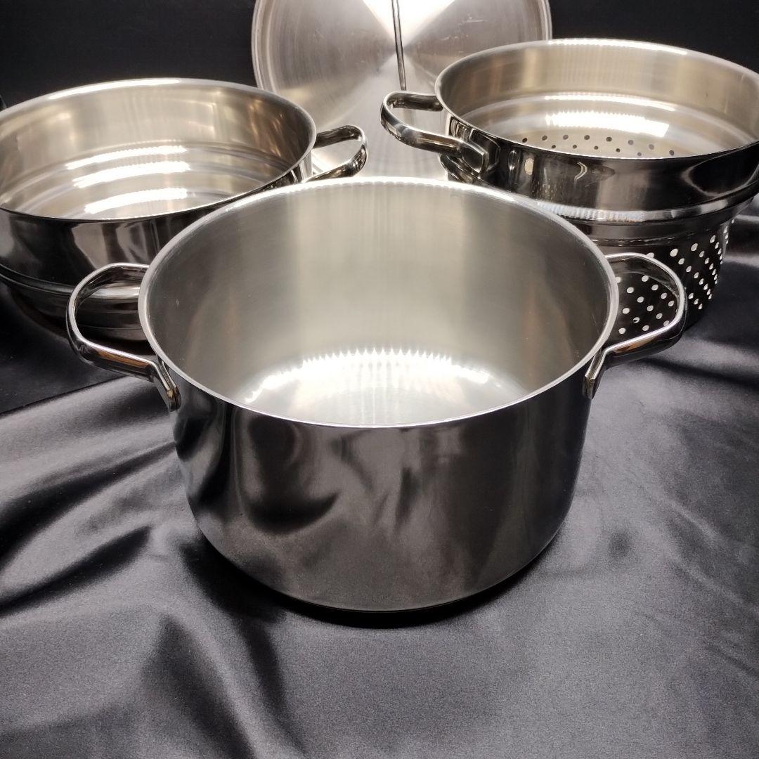  DULTON スチーマー＆パスタポット IH対応