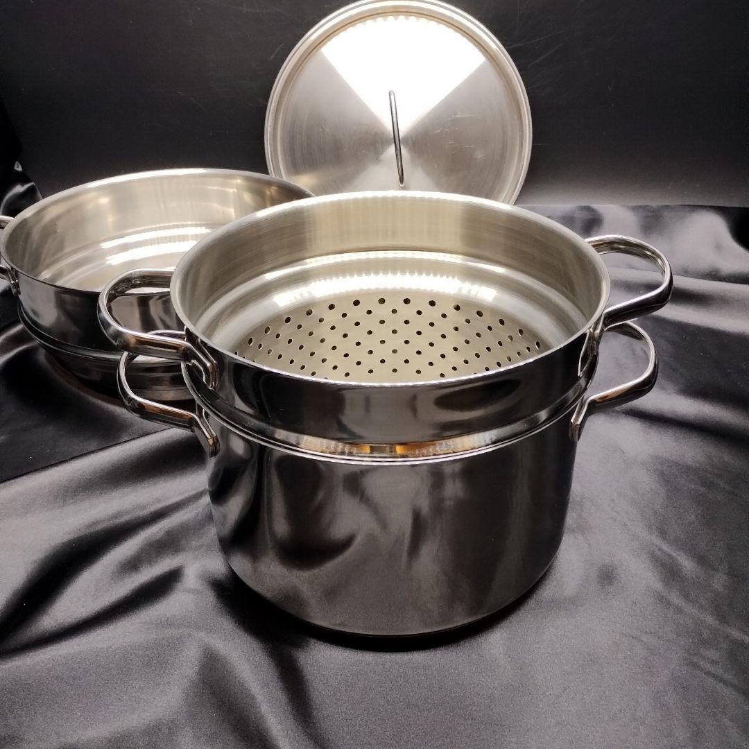  DULTON スチーマー＆パスタポット IH対応