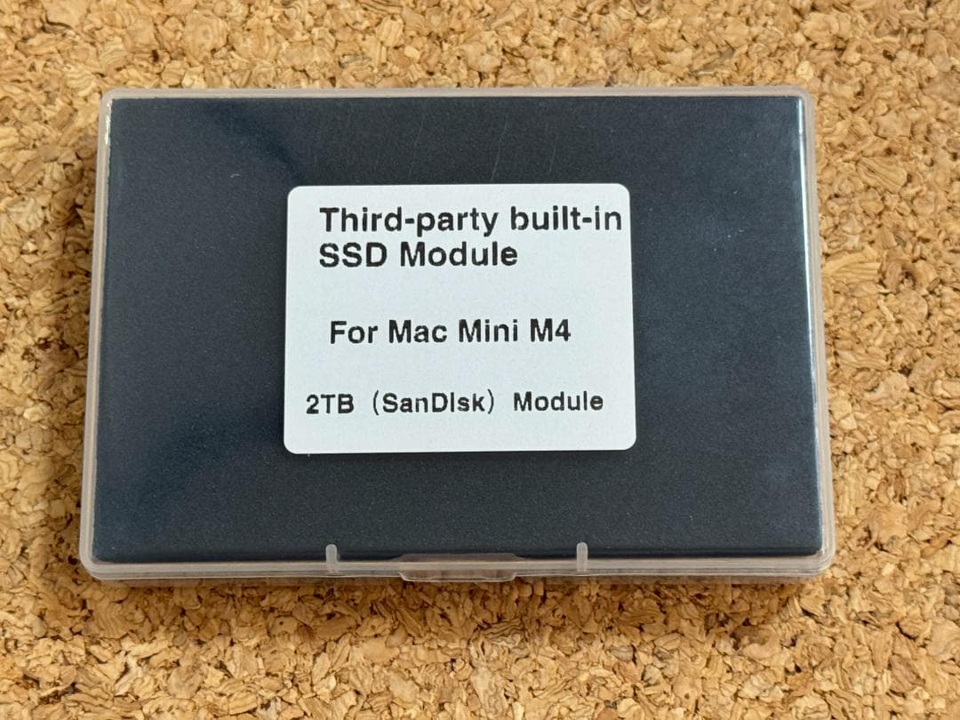 【中古】Mac mini M4 16GB RAM 2TB SSD＋HUB