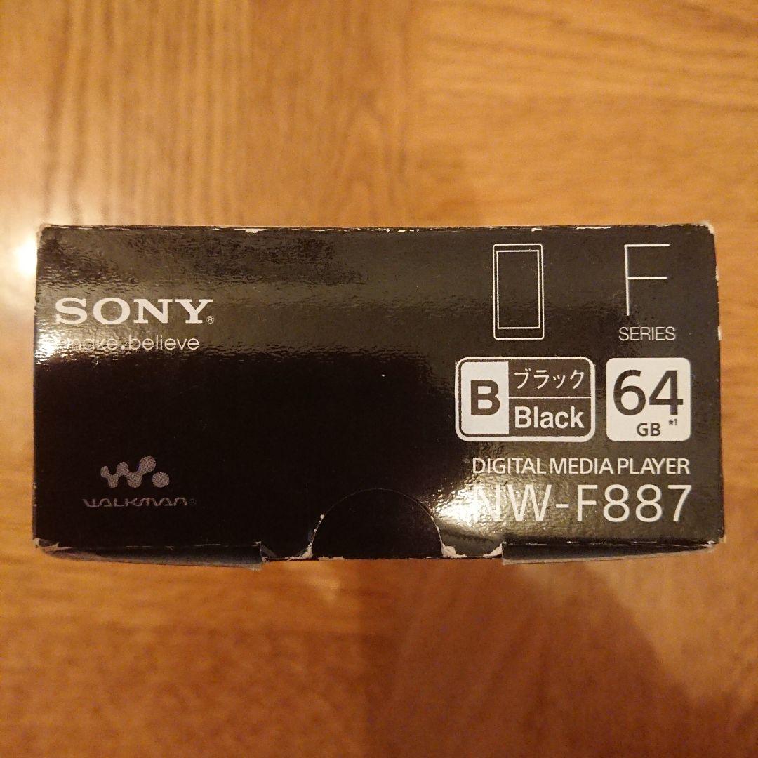 ⑦【付属品完備】ソニー ウォークマン NW-F887 64GB ブラック 大容量
