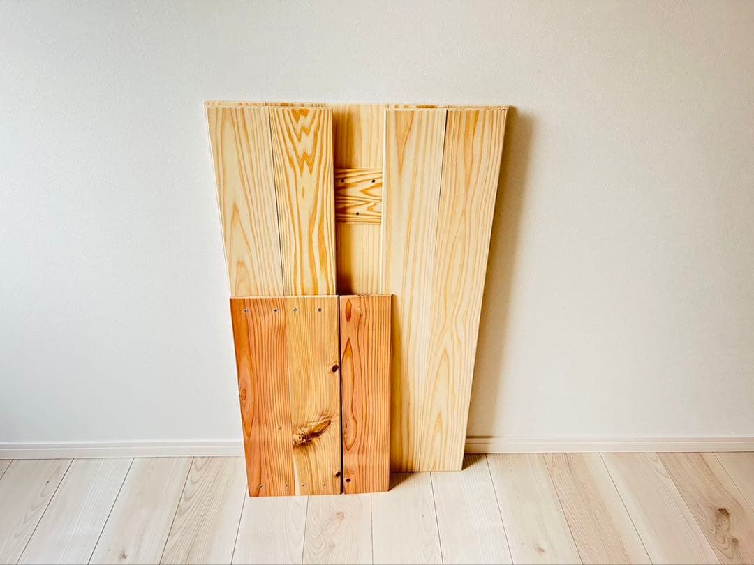 【milk_market】杉無垢材レジカウンター 折り畳み式 天板追加