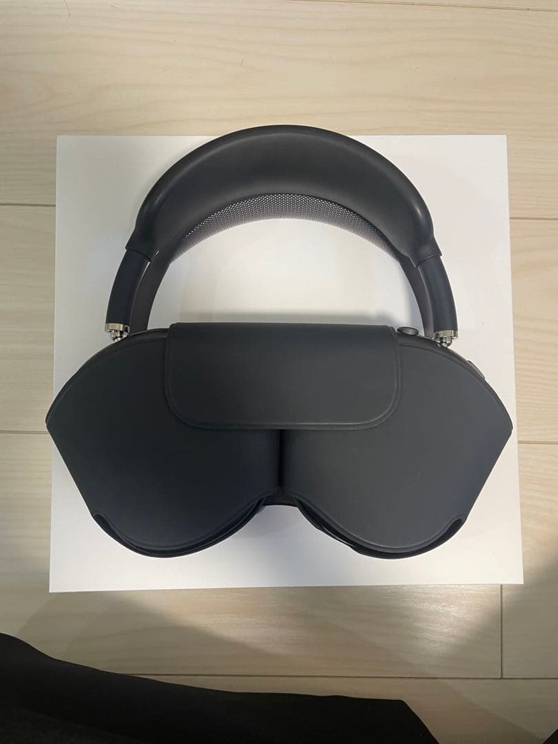 新品Apple AirPods MAX ワイヤレスヘッドホンスペースグレー保証付