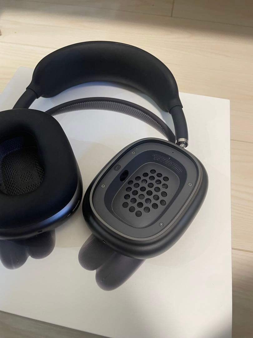 新品Apple AirPods MAX ワイヤレスヘッドホンスペースグレー保証付