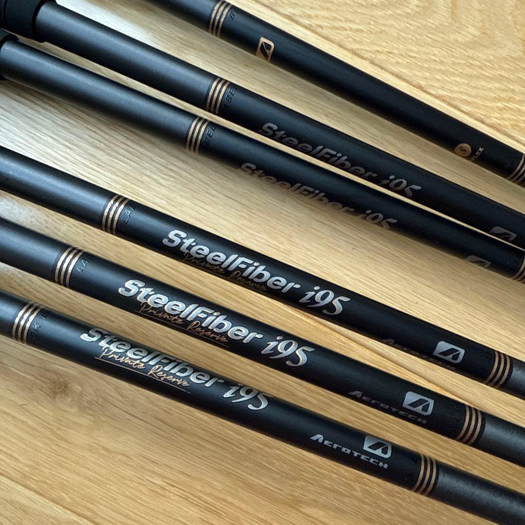 PXG 0311 P GEN7 アイアンセット 6本　steelfiberi95