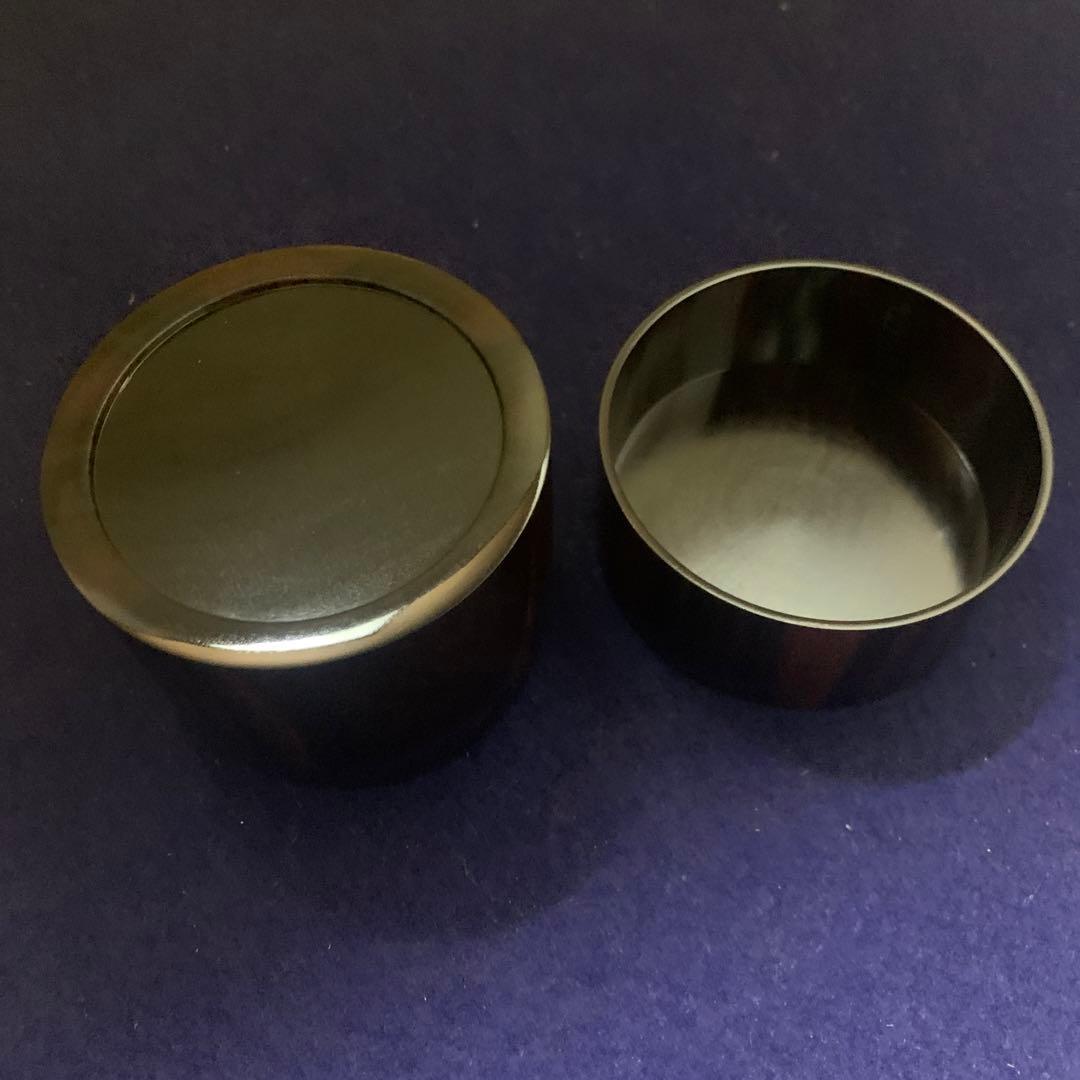 茶道具　棗　人間国宝　川北良造　象嵌　蒔絵