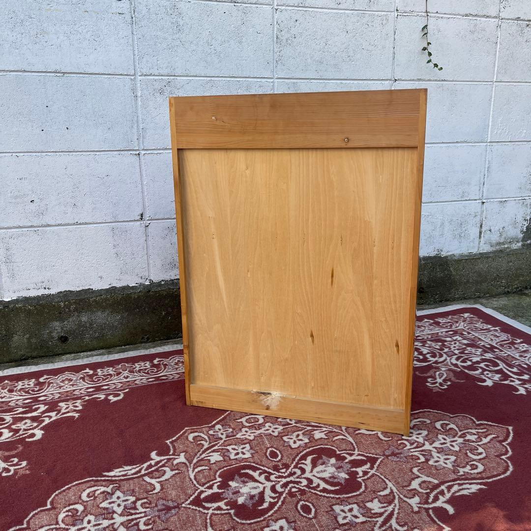 古家具ビンテージ品◾️木製マガジンラック 本立て 絵本立て シェルフ