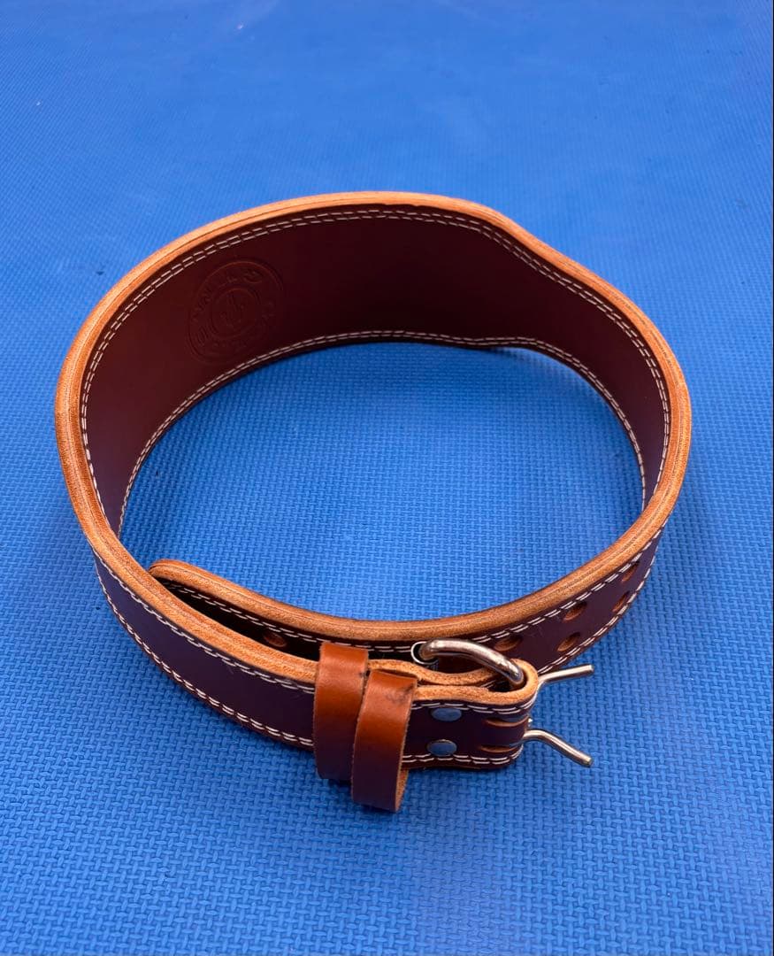 美品‼️ ゴールドジム プロレザーベルト　Ｌサイズ