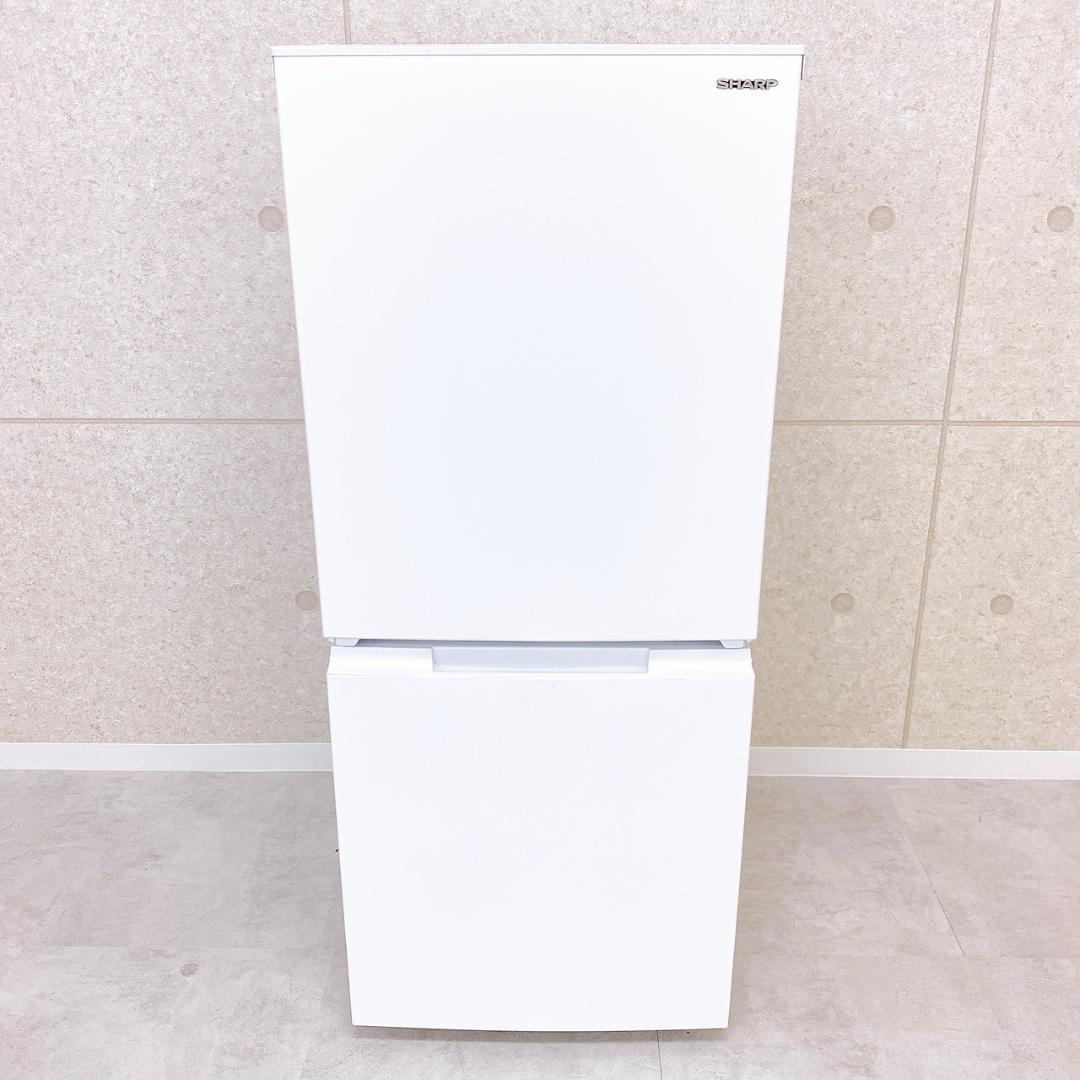 2024年製 SHARP 冷蔵庫 SJ-D15K-W 152L 左開き
