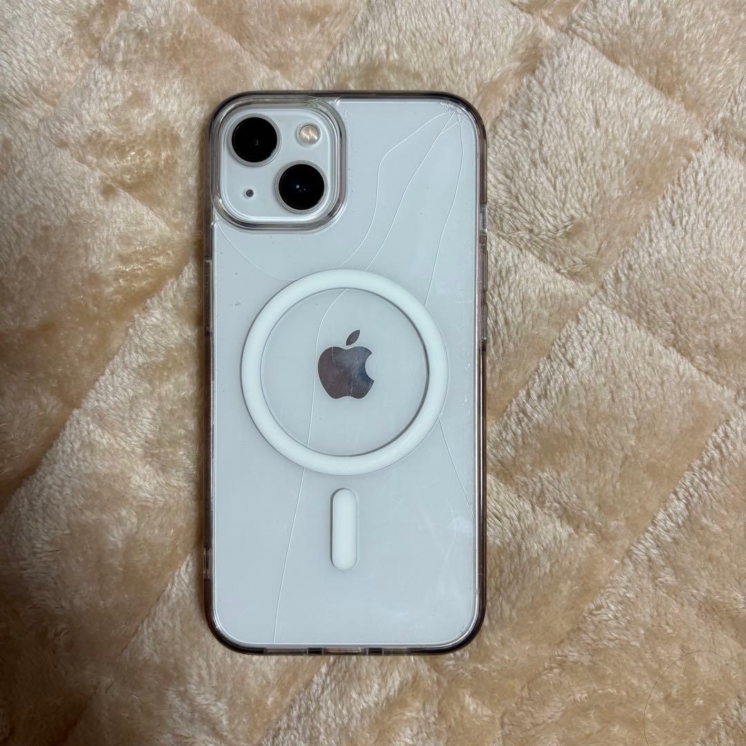 iPhone13 本体　MagSafe対応ケース付き