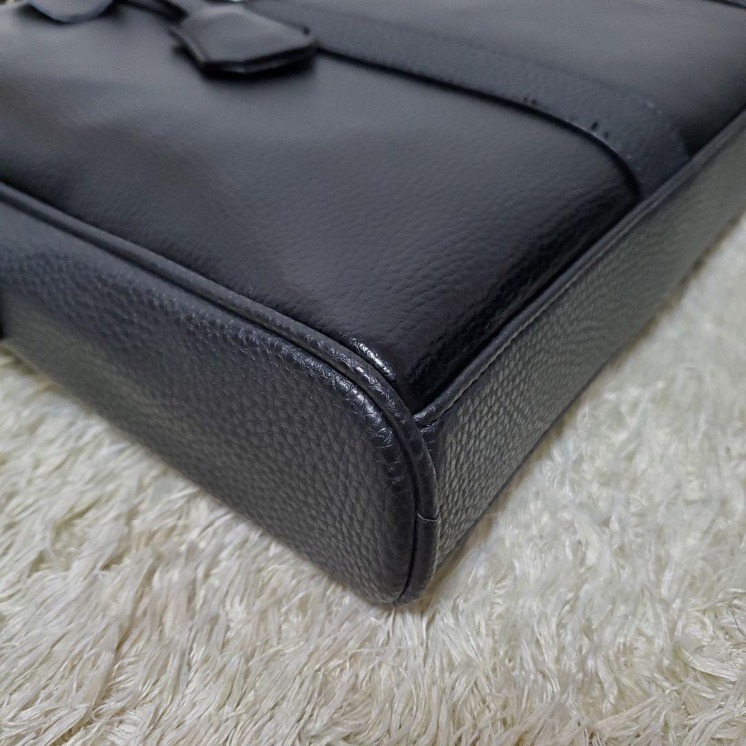 完売品！新品✨マトゥーリ シボ革 ビジネスバッグ オールレザー 南京錠　毛玉様