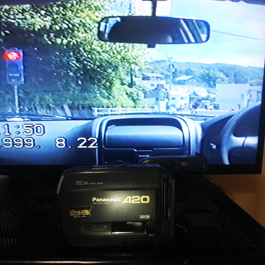 Panasonic 希少 VHS-C ビデオカメラ NV-A20