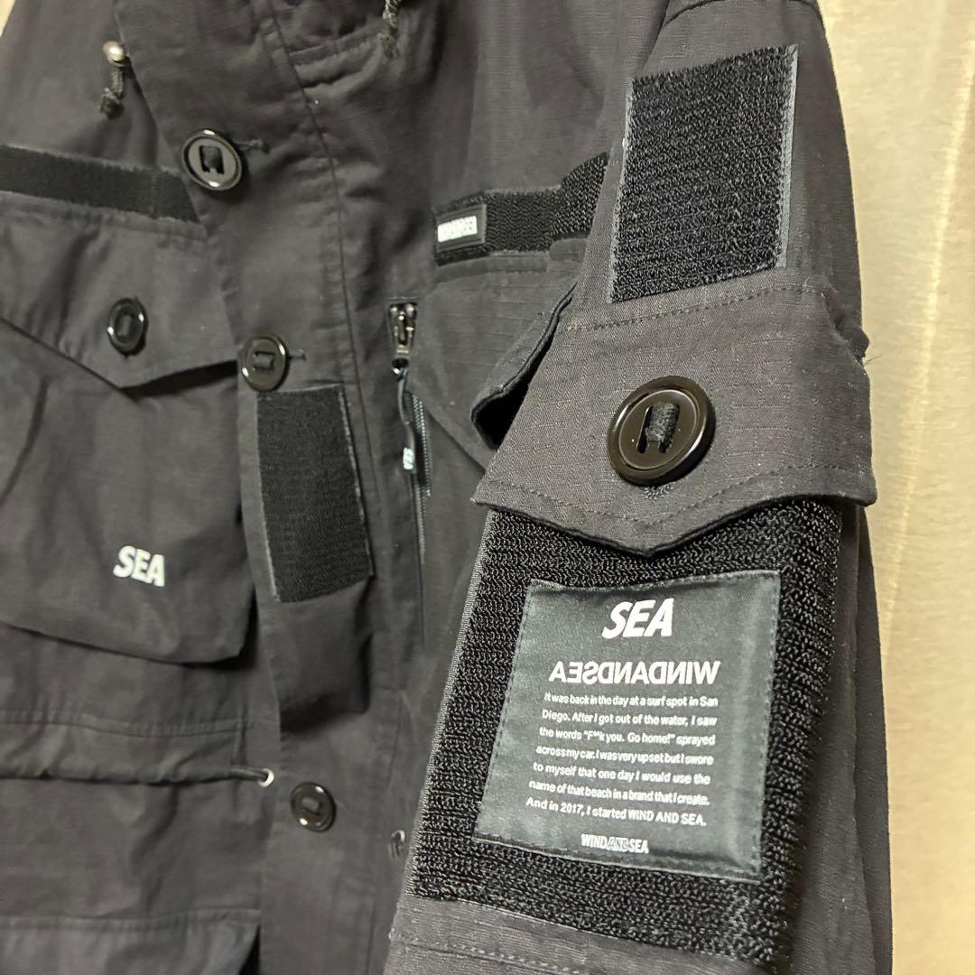 WIND AND SEA タクティカルジャケット ミリタリージャケット