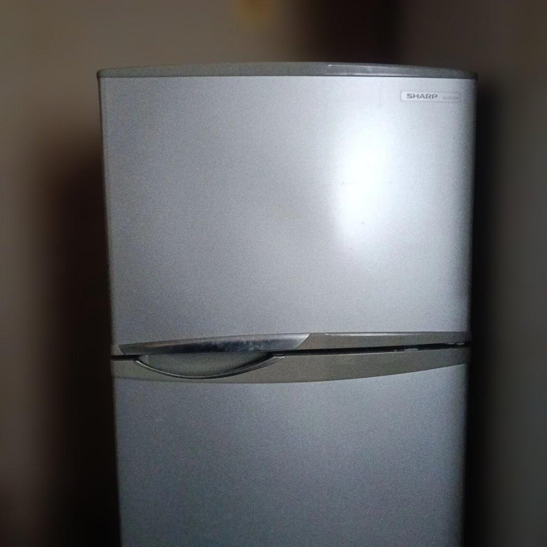 冷蔵庫 シャープ SJーH１２Ｗ グレイ