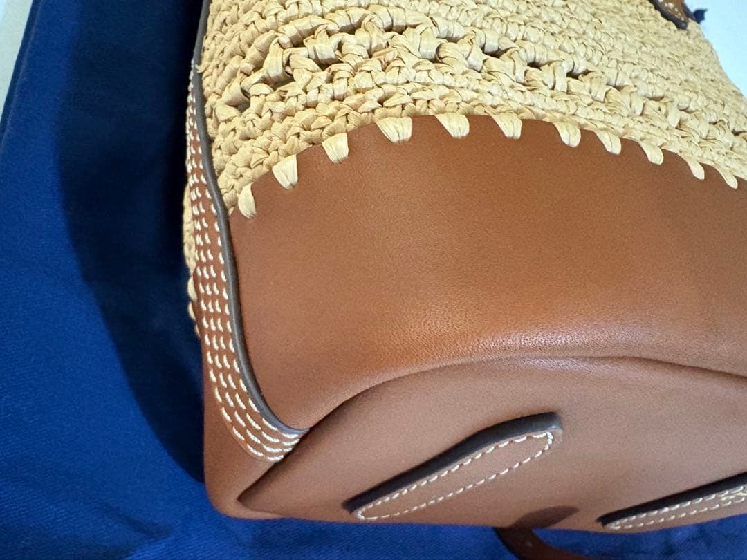 未使用　ポロラルフローレン　カゴバッグ　ショルダーバッグ