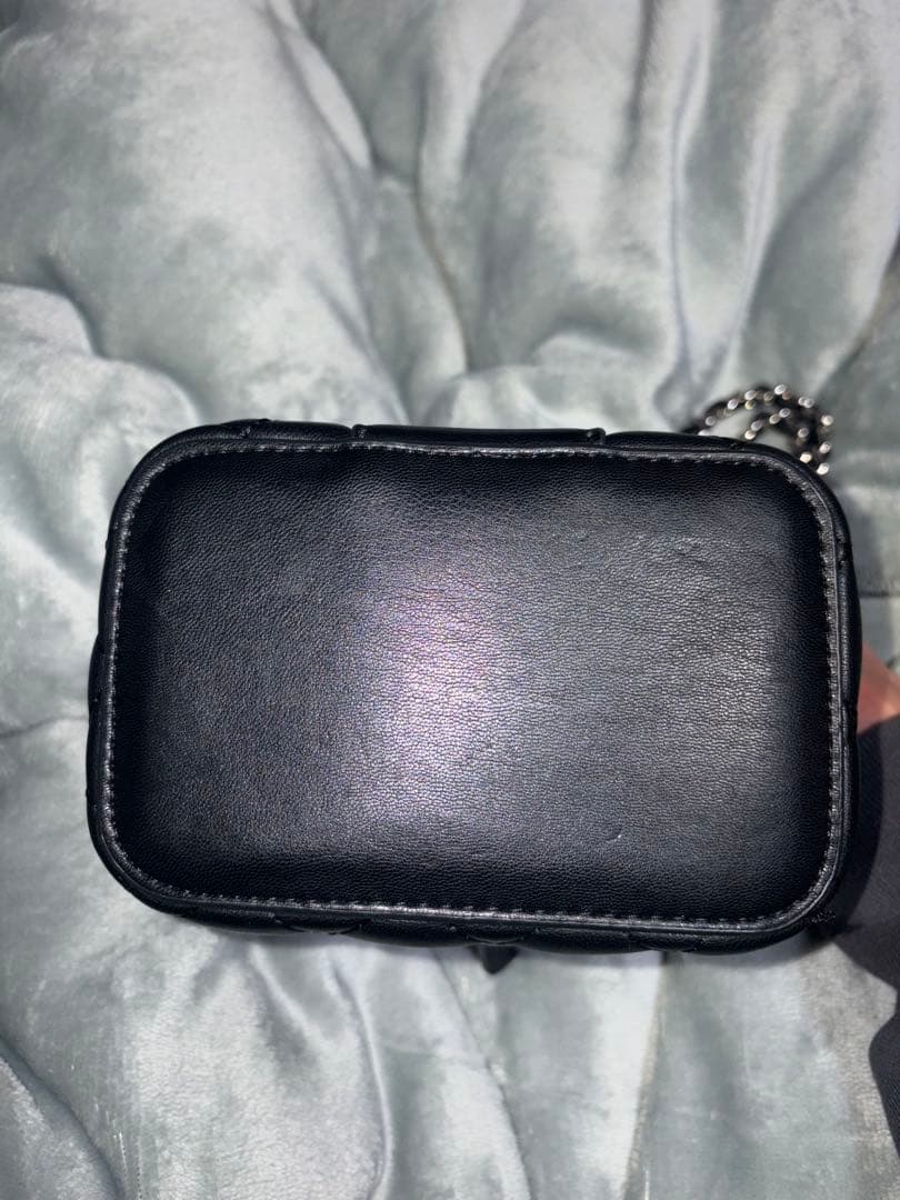 Darich キルティングスクエアミニバッグ シルバーパーツ