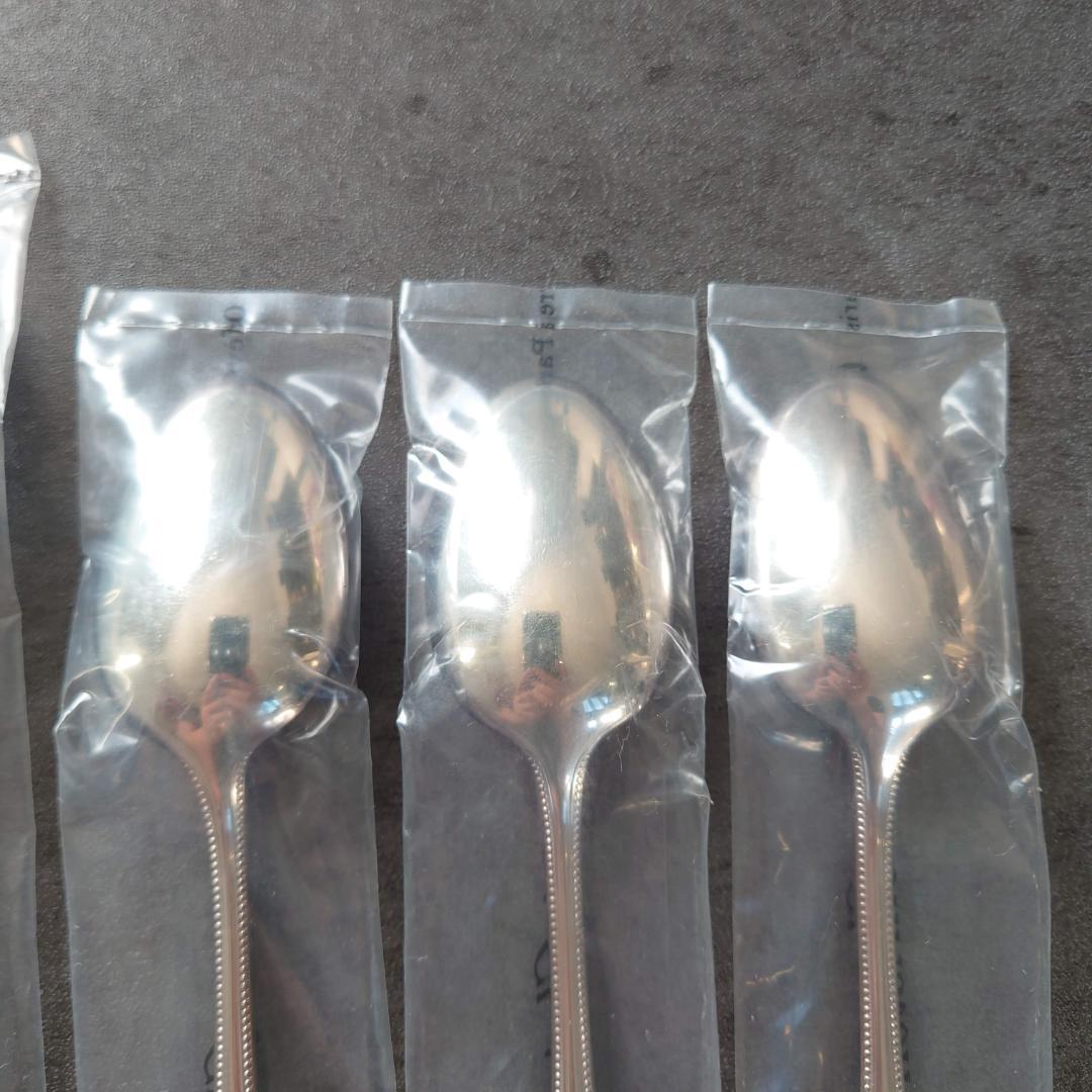 クリストフル パール ケーキフォーク コーヒースプーン 未開封 6点