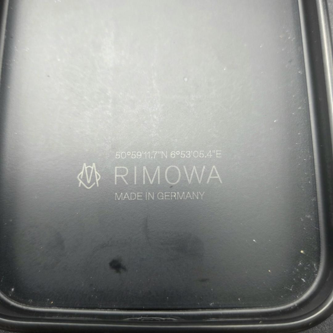 希少 リモワ iPhone 15pro スマホケース ブラック ハードケース