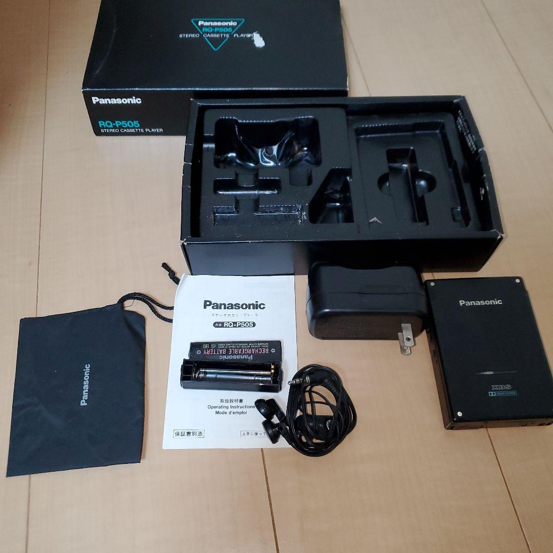 ジャンク　Panasonic　カセットプレイヤー　RQ-P505