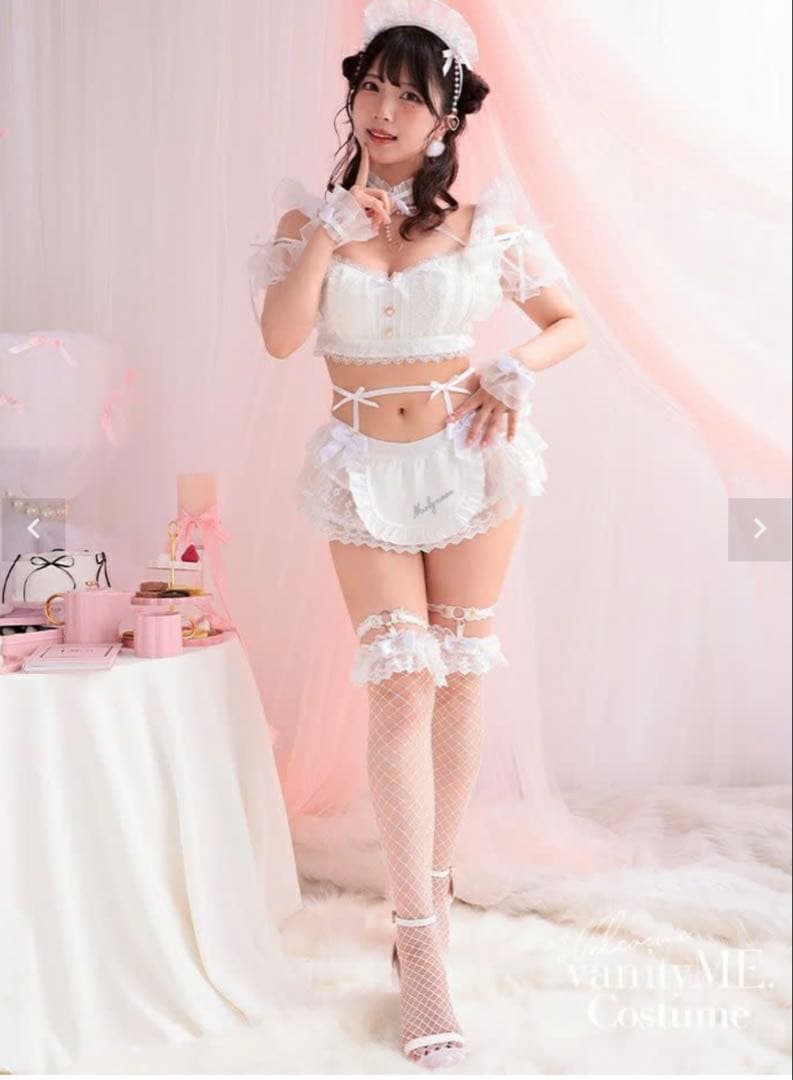 vanityme マリームーン ミルクシフォンランジェリーメイド