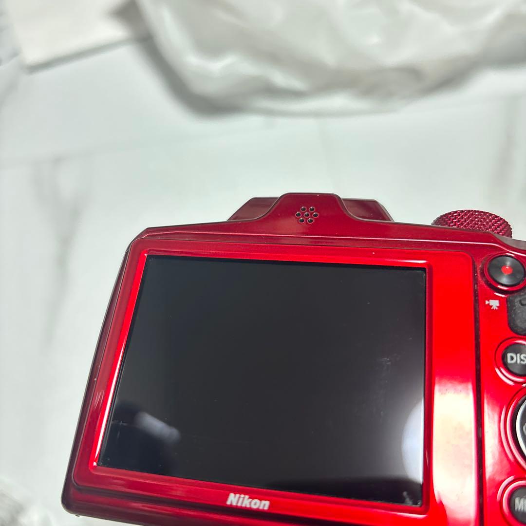 極美品　Nikon COOLPIX B600 ニコン デジタルカメラ レッド