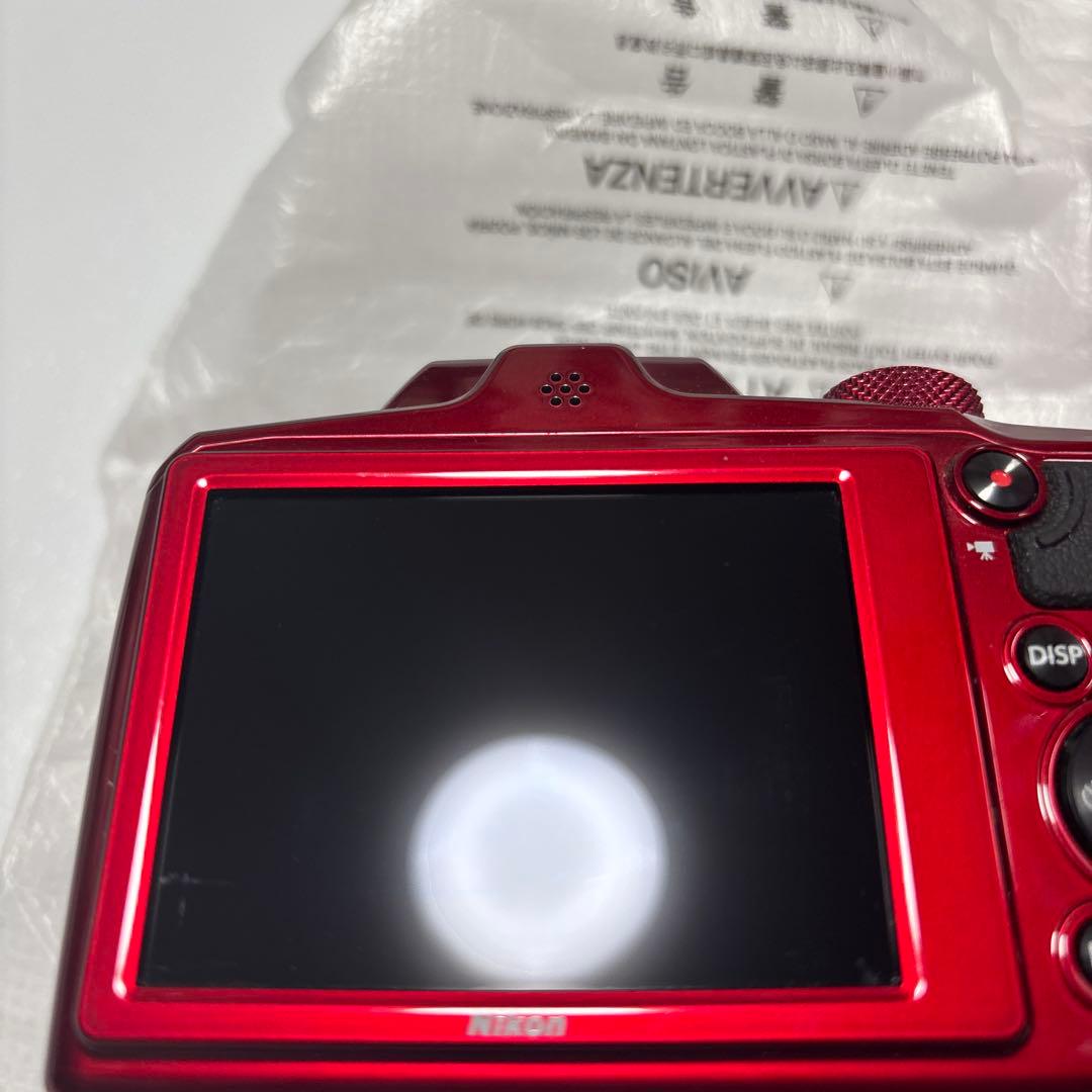 極美品　Nikon COOLPIX B600 ニコン デジタルカメラ レッド