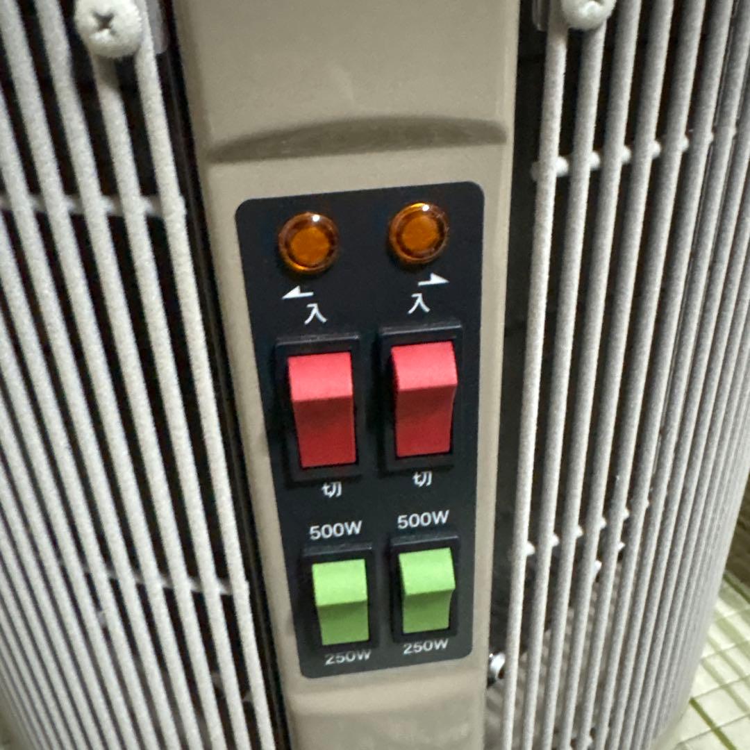 暖話室 1000型 2019年製 遠赤外線 パネルヒーター ストーブ 暖房