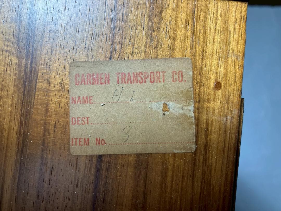 『CARMEN TRANSPORT CO.』カップボード 食器棚 RWcup4