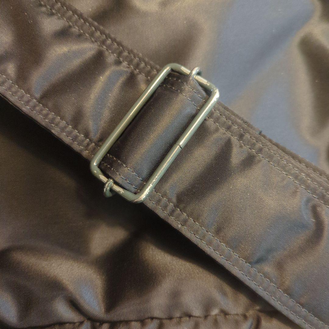 【廃盤】ポーター　PORTER タンカー　ブラック ショルダーバッグ　やや大きめ