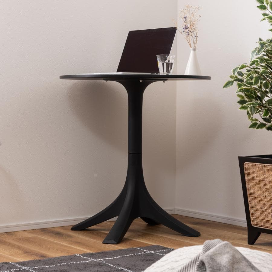 東谷 カフェテーブル CL-490BK 481