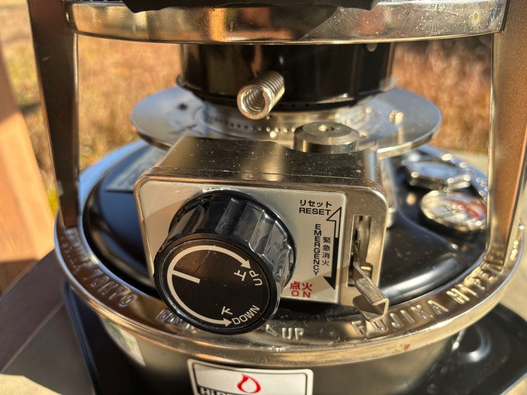 フジカハイペット FUJIKA 黒 石油ストーブ