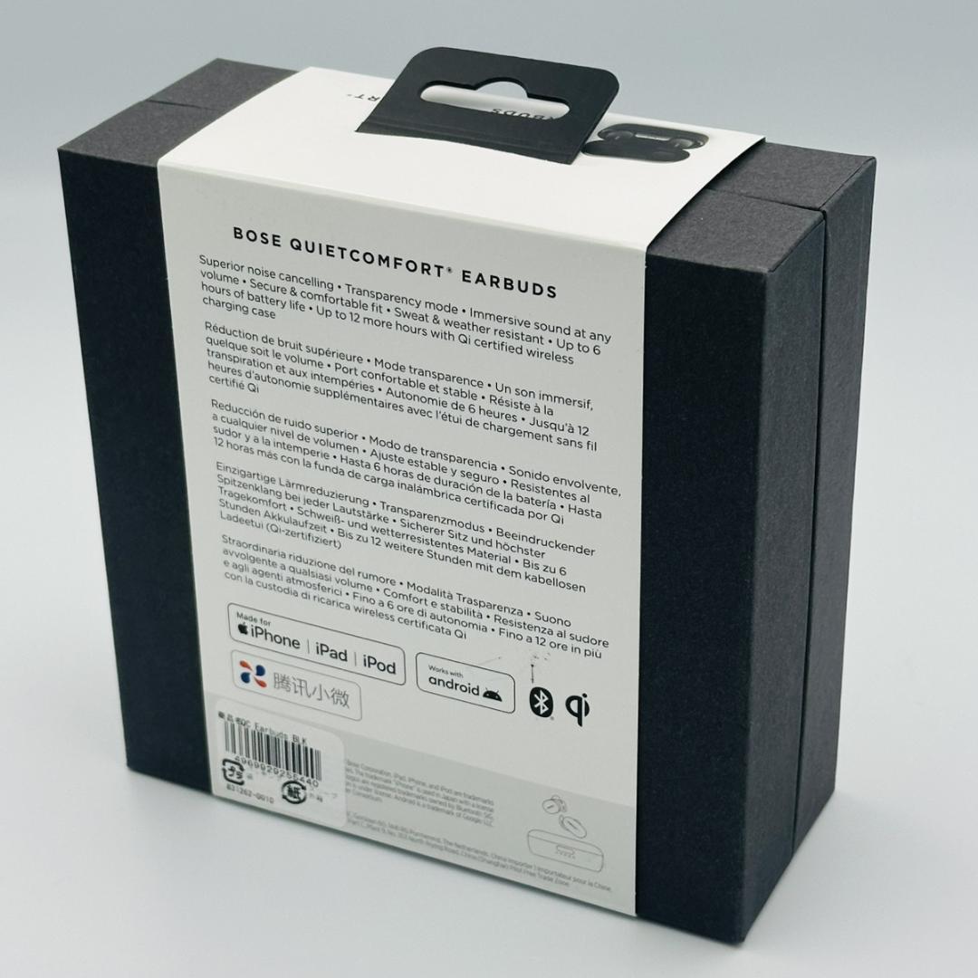 新品 BOSE ワイヤレスイヤホン QuietComfort Earbuds