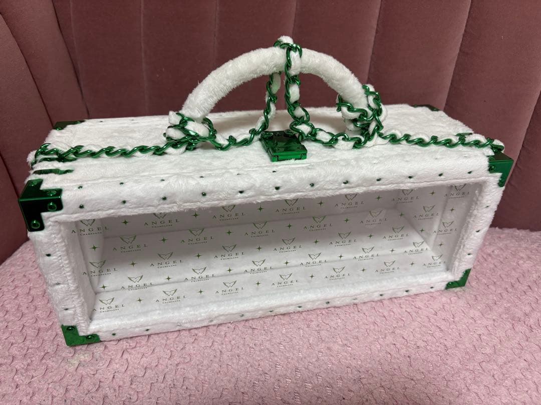 シャンパン クリスマス限定 エンジェル ドゥミセック 緑 箱