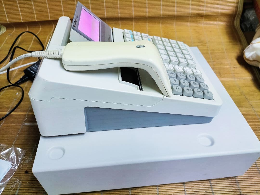 シャープレジスターXE-A280BT　PC連携　スキャナ付き　061553