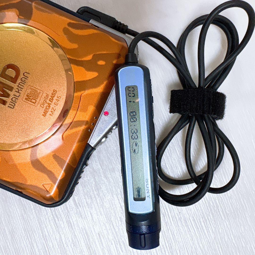 SONY MD ウォークマン 迷彩柄　ᎷZ-E45