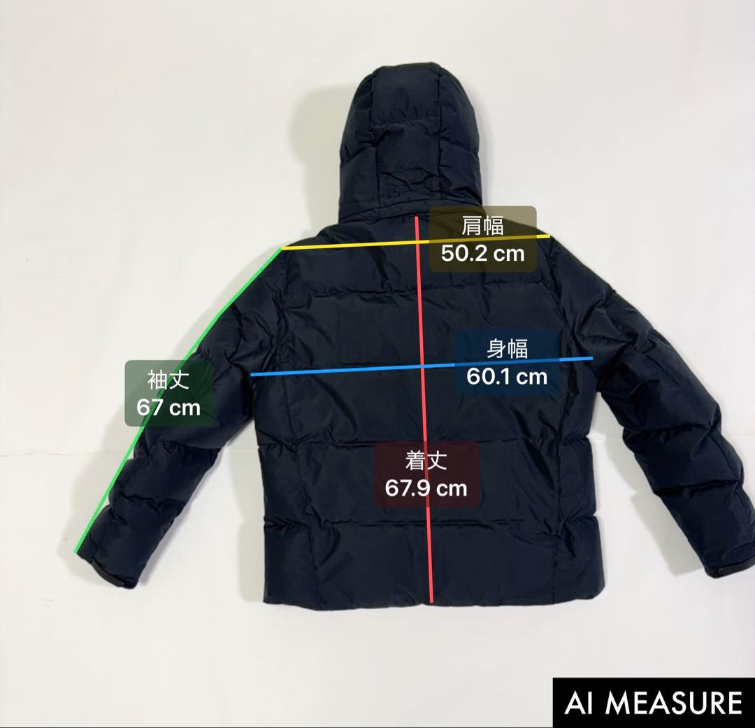 ポロラルフローレン ダウンジャケット ビッグポニー フード 近年 ブラック L