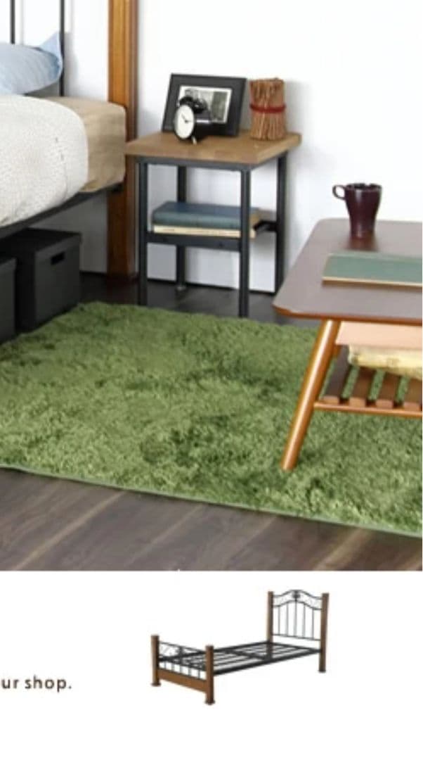 あこちゃん様　セミダブル ベッドフレーム美品