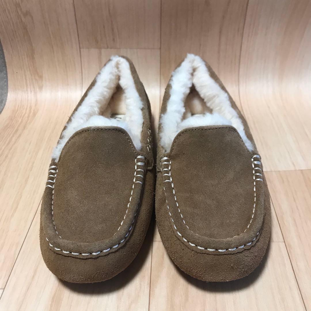 【新品】UGG ANSLEY モカシン チェスナット 25㎝