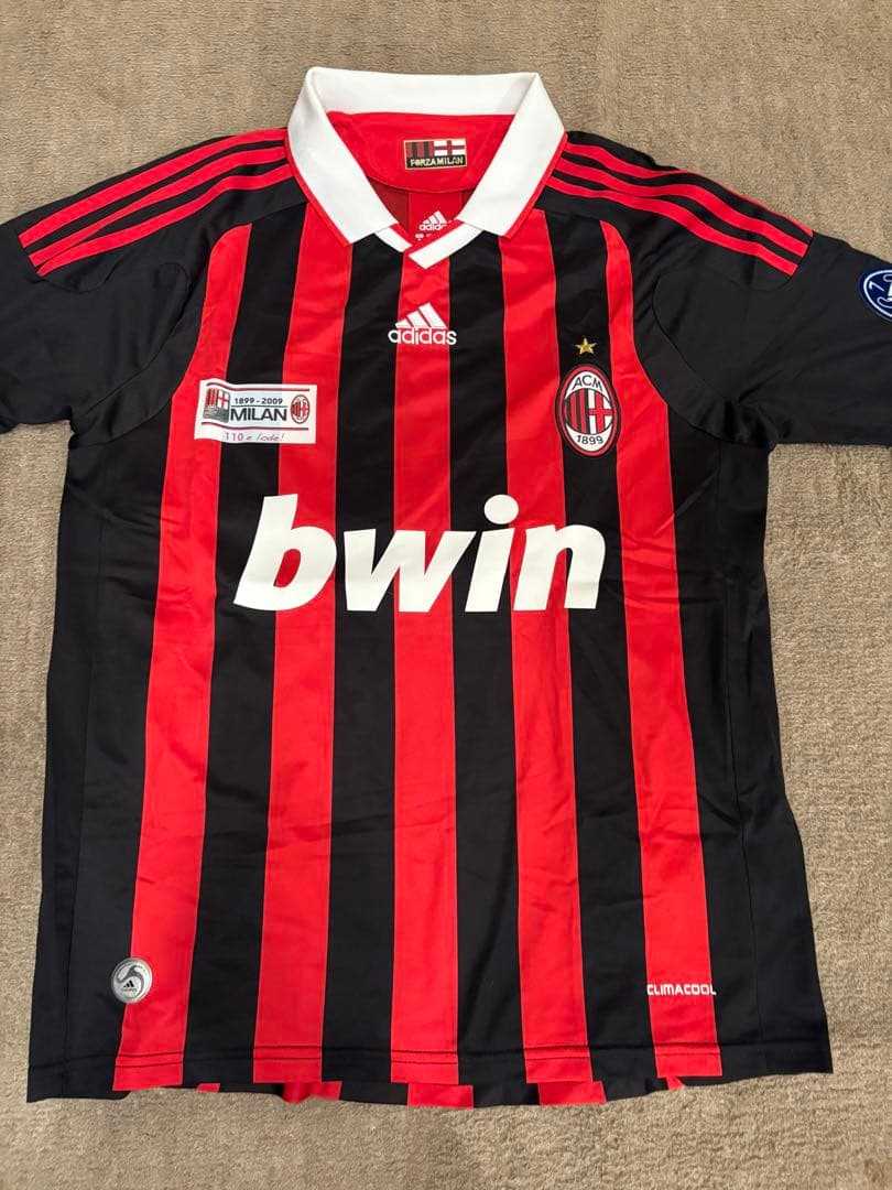 ガウーショ、09/10時代のACミランロナウジーニョユニフォームレプリカ