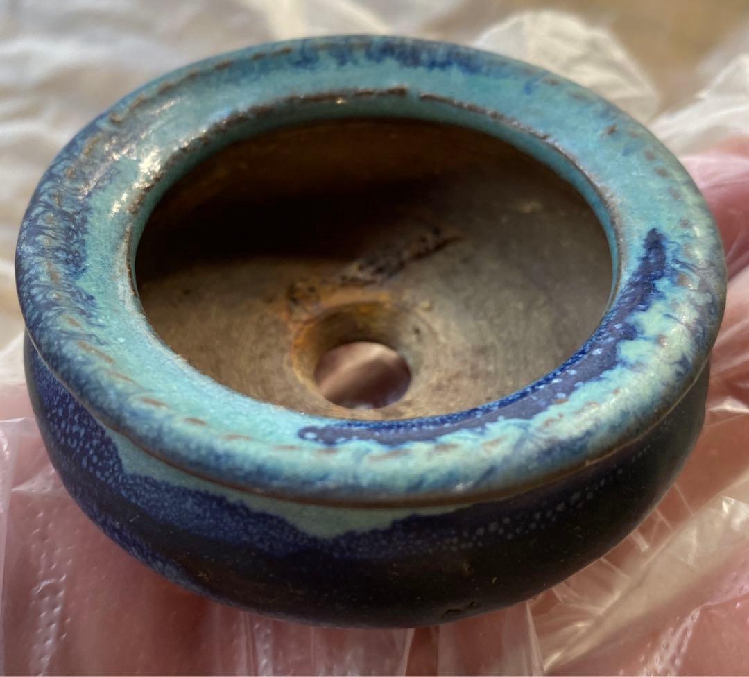 陶翠　緑寿庵　(D) 盆栽鉢　ミニ盆栽鉢　(A13)