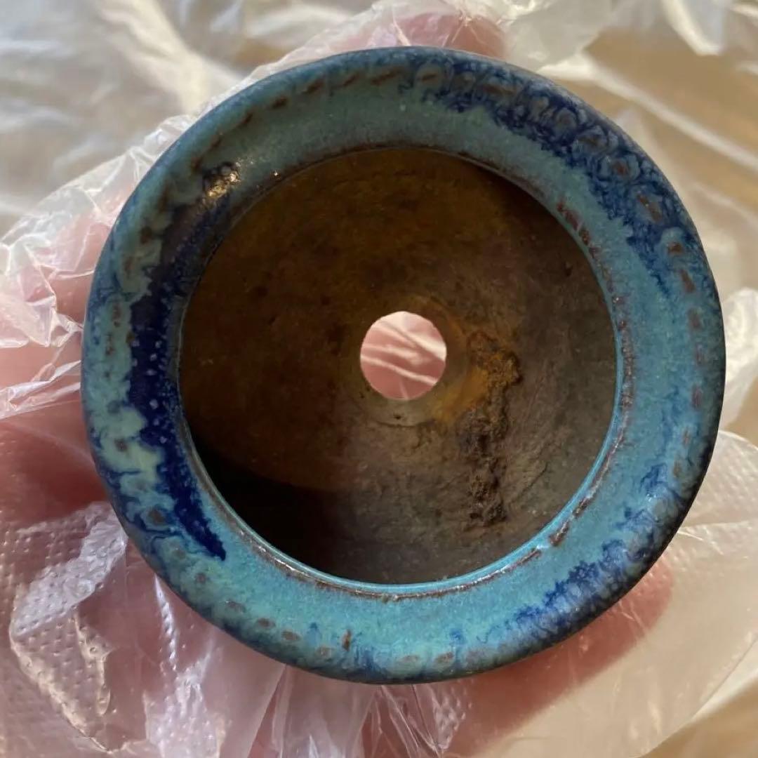 陶翠　緑寿庵　(D) 盆栽鉢　ミニ盆栽鉢　(A13)