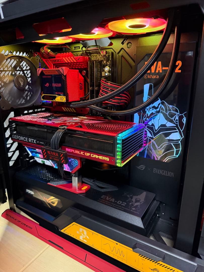 電源ユニット ROG THOR 1000W PLATINUM II EVA EDITION