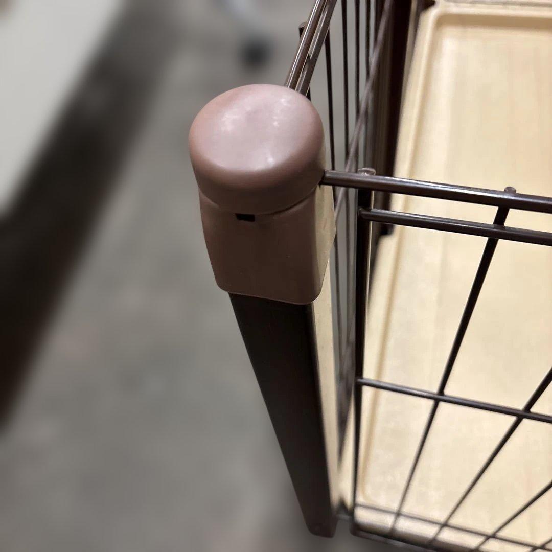 小型犬用ケージ Petio 木製支柱　しつけのできるゲージ