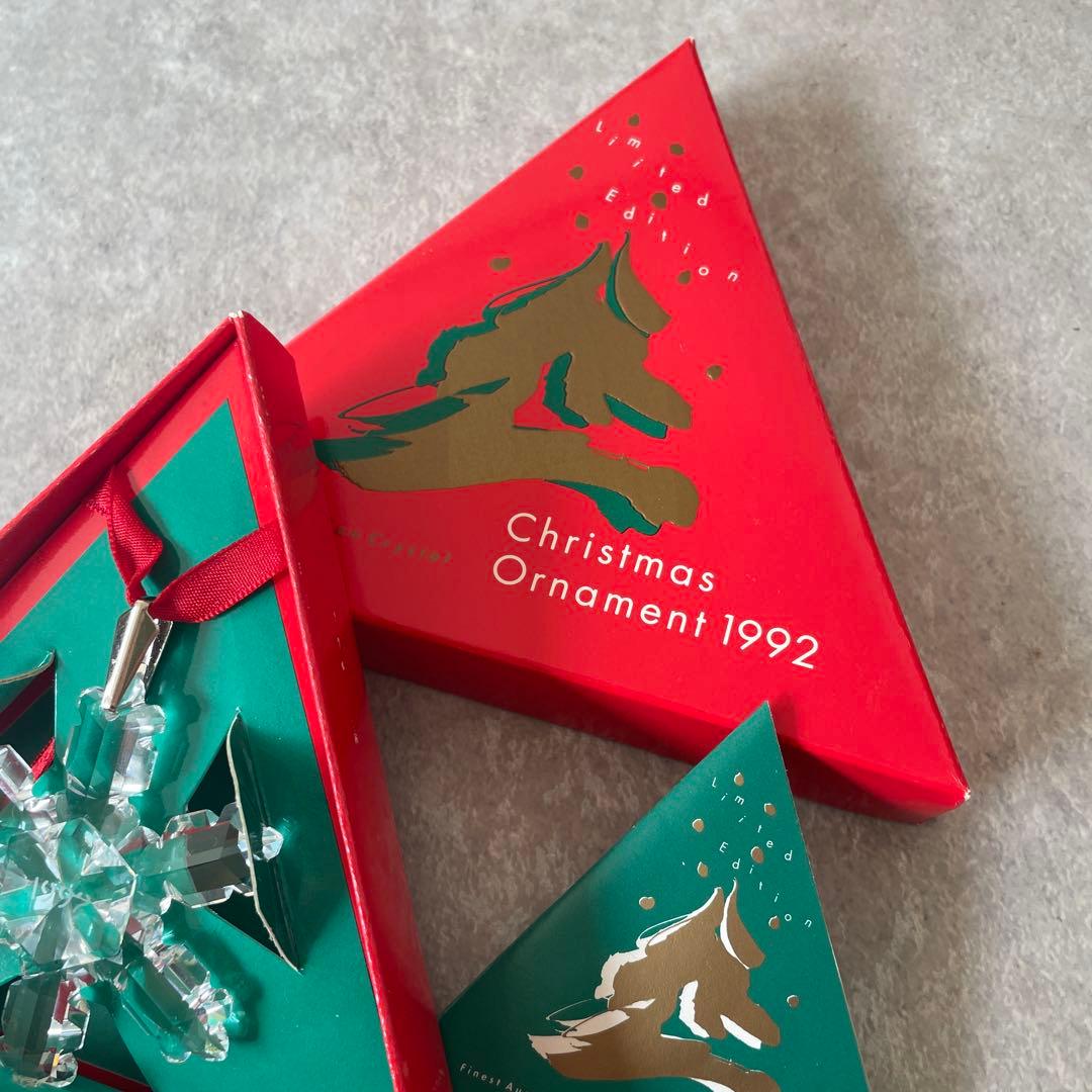 新品未使用【激レア】クリスマスオーナメント 1992年 雪の結晶 箱付きB