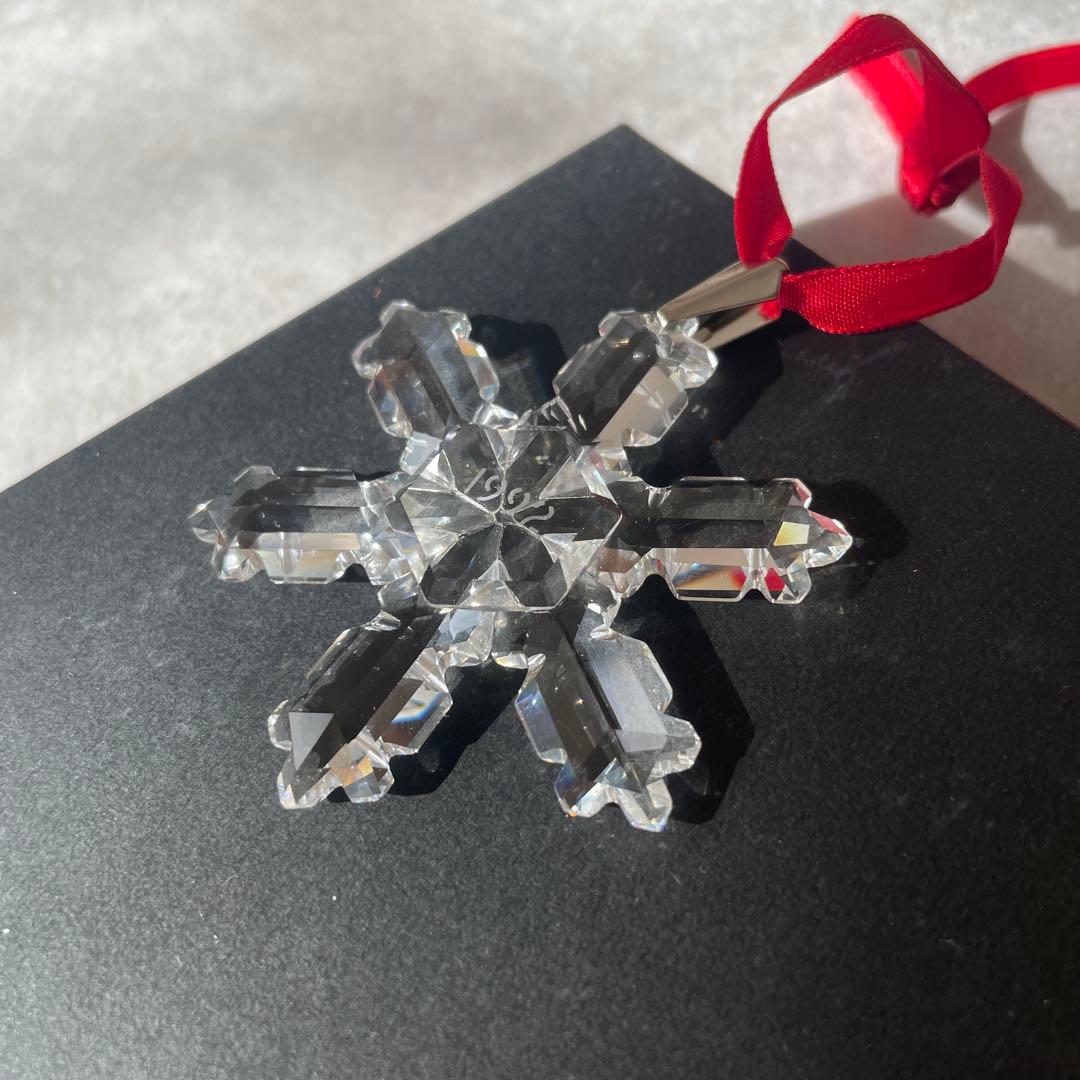 新品未使用【激レア】クリスマスオーナメント 1992年 雪の結晶 箱付きB