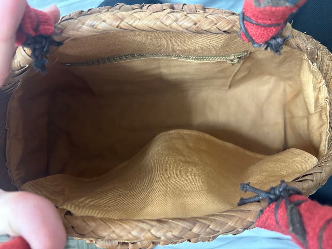 ST-128 山葡萄　つる　かごバッグ 山ブドウ　蔓