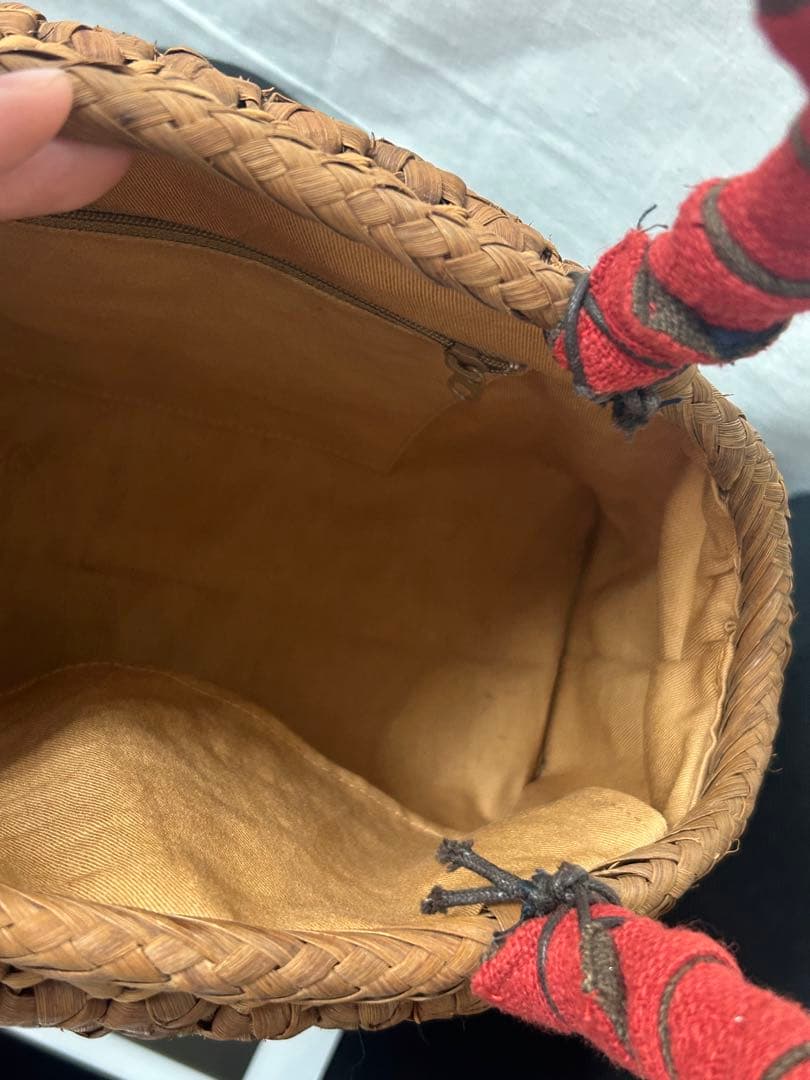 ST-128 山葡萄　つる　かごバッグ 山ブドウ　蔓