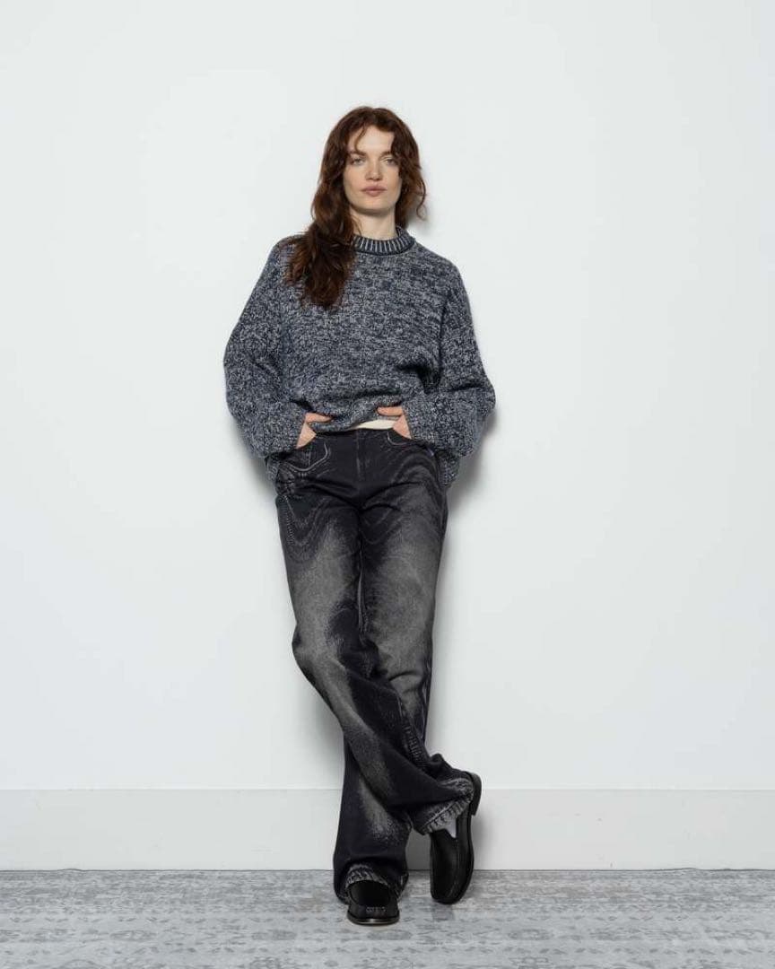 トップス Acne Studios Jacquard Crew Neck