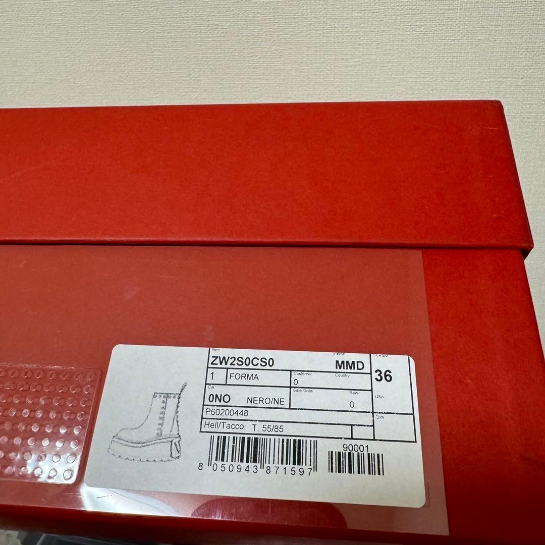 valentino ヴァレンティノ　ロックスタッズブーツ　厚底　36