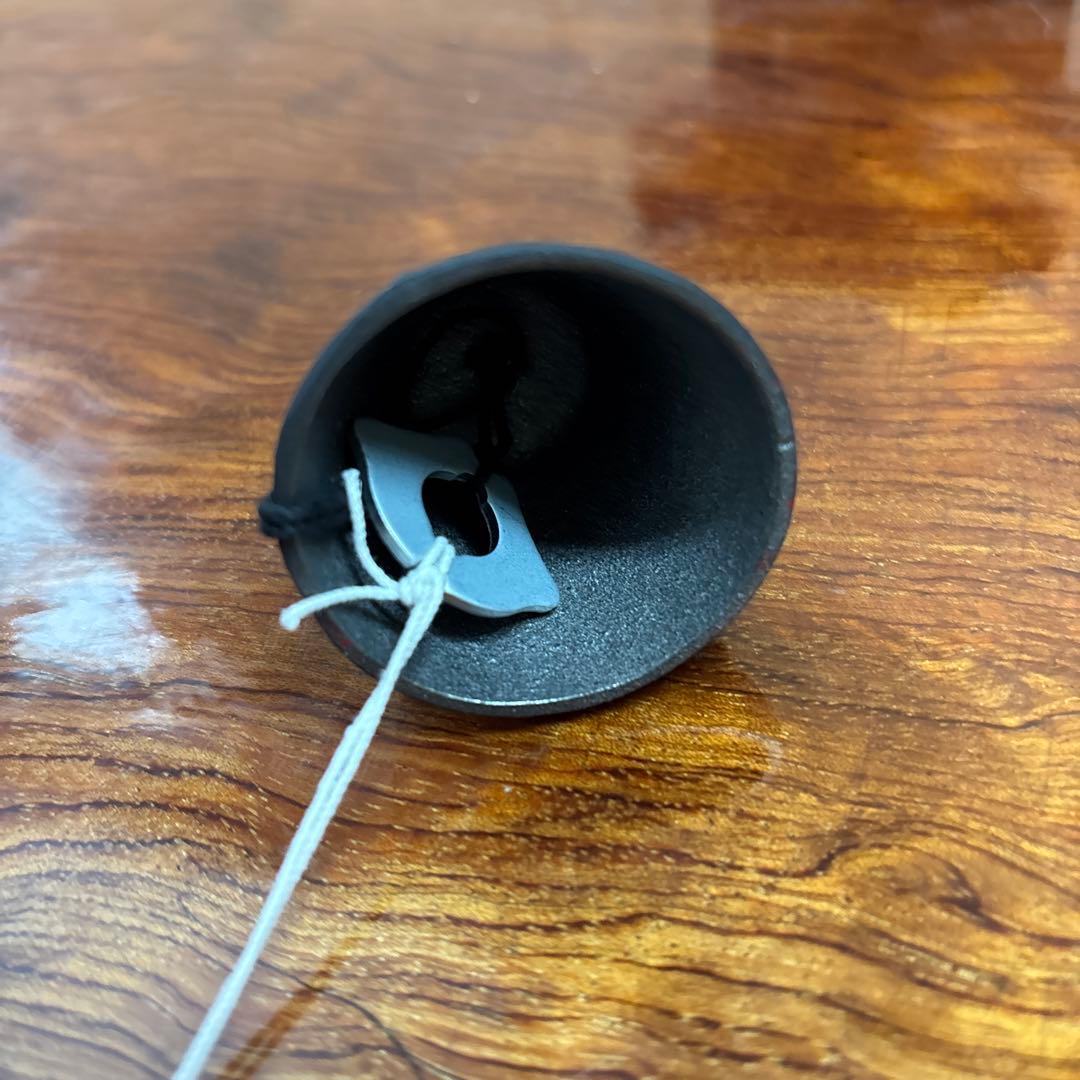 IWACHU 六角形 風鈴　南部鉄器　0119o50